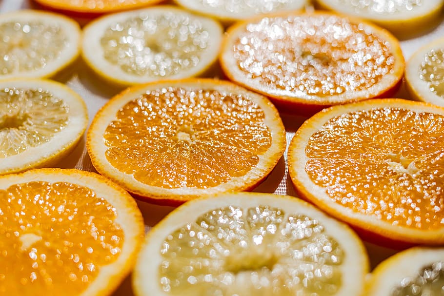 Oranges Lemons Slices Fresh, fruit, food, citrus Fruit, orange - Fruit, HD wallpaper