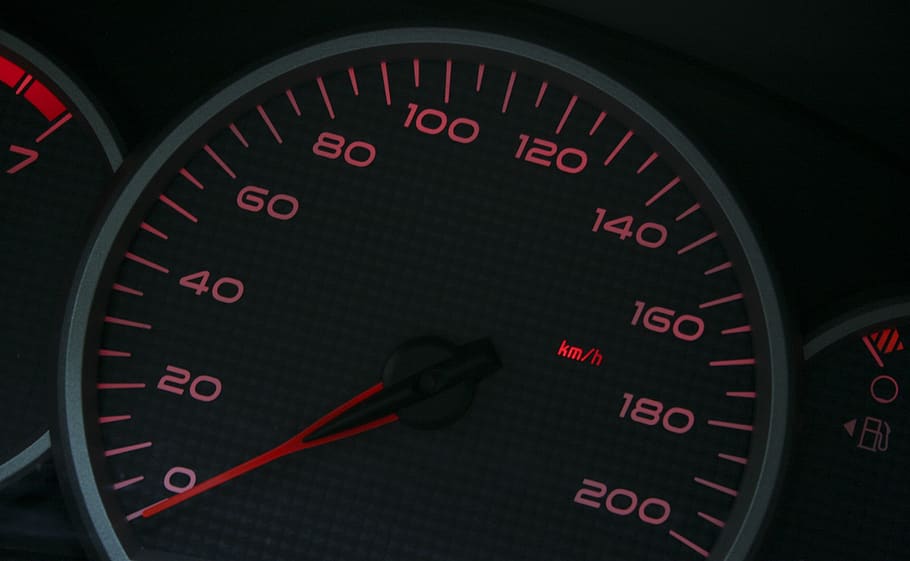 speedometer, mileage, drive, car, tachometer, gauge, mph, kph, HD wallpaper