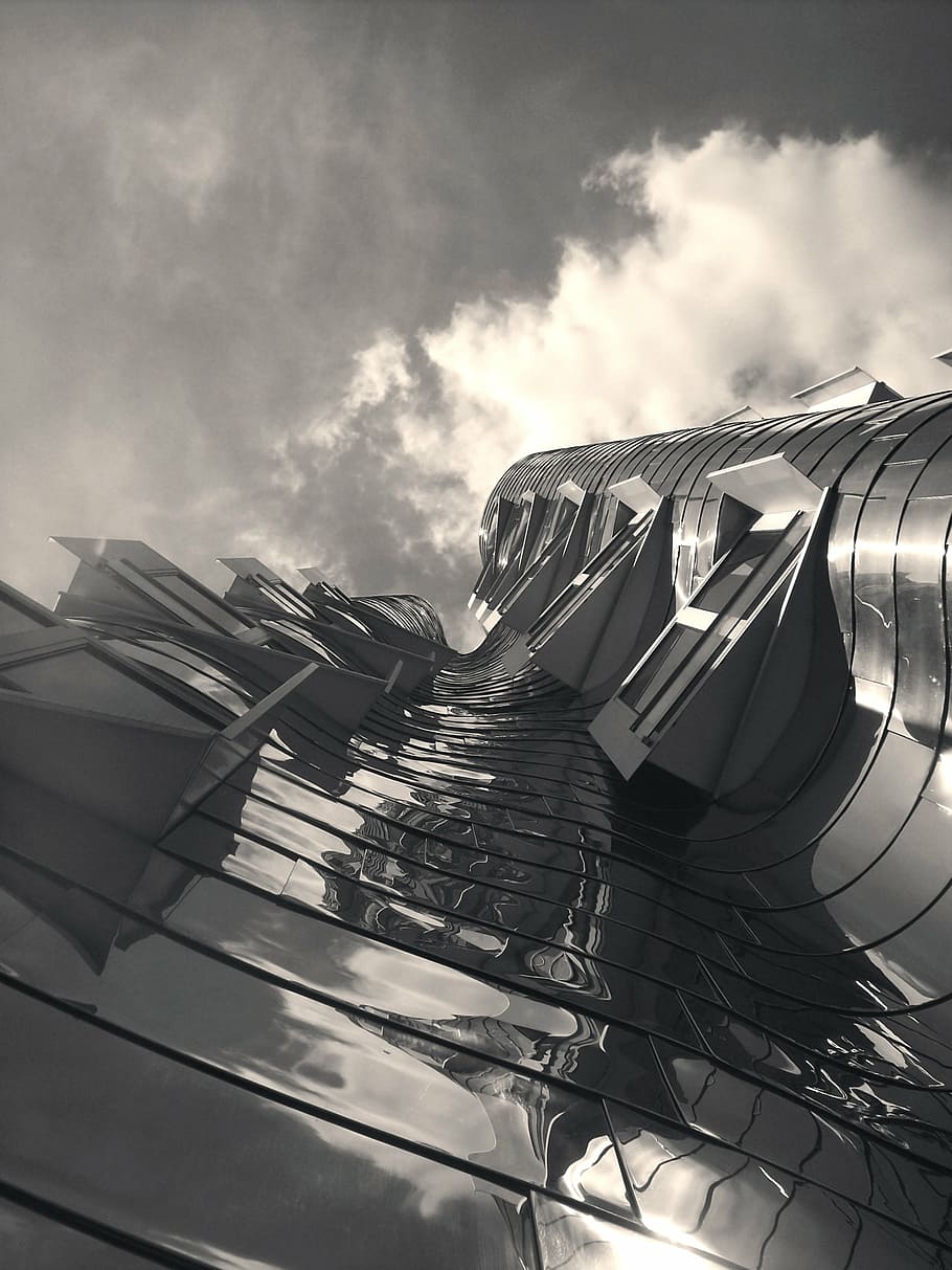 architecture, modern, facade, building, skyscraper, mirroring HD wallpaper