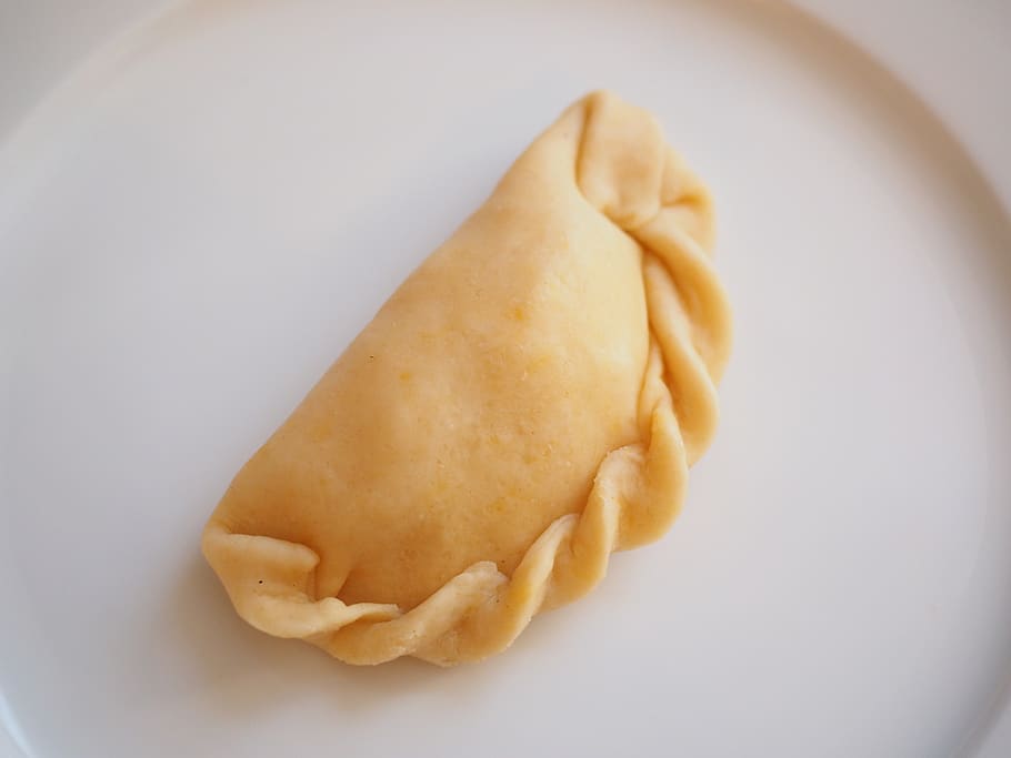 empanada, pastry bag, food, eat, intracorneal, filled, food and drink