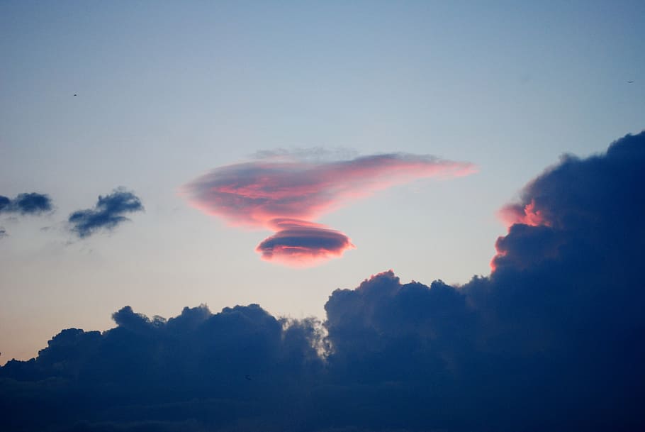 sky, cloud, sun, sunset, evening, beauty in nature, cloud - sky HD wallpaper