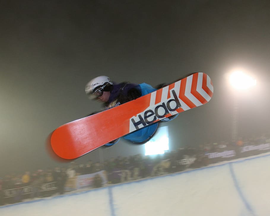 snowboard, halfpipe, snowboarder, snowboarding, winter, style, HD wallpaper