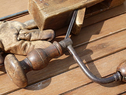 tools, wood, leather, former, carpentry, planer, old, metal HD wallpaper