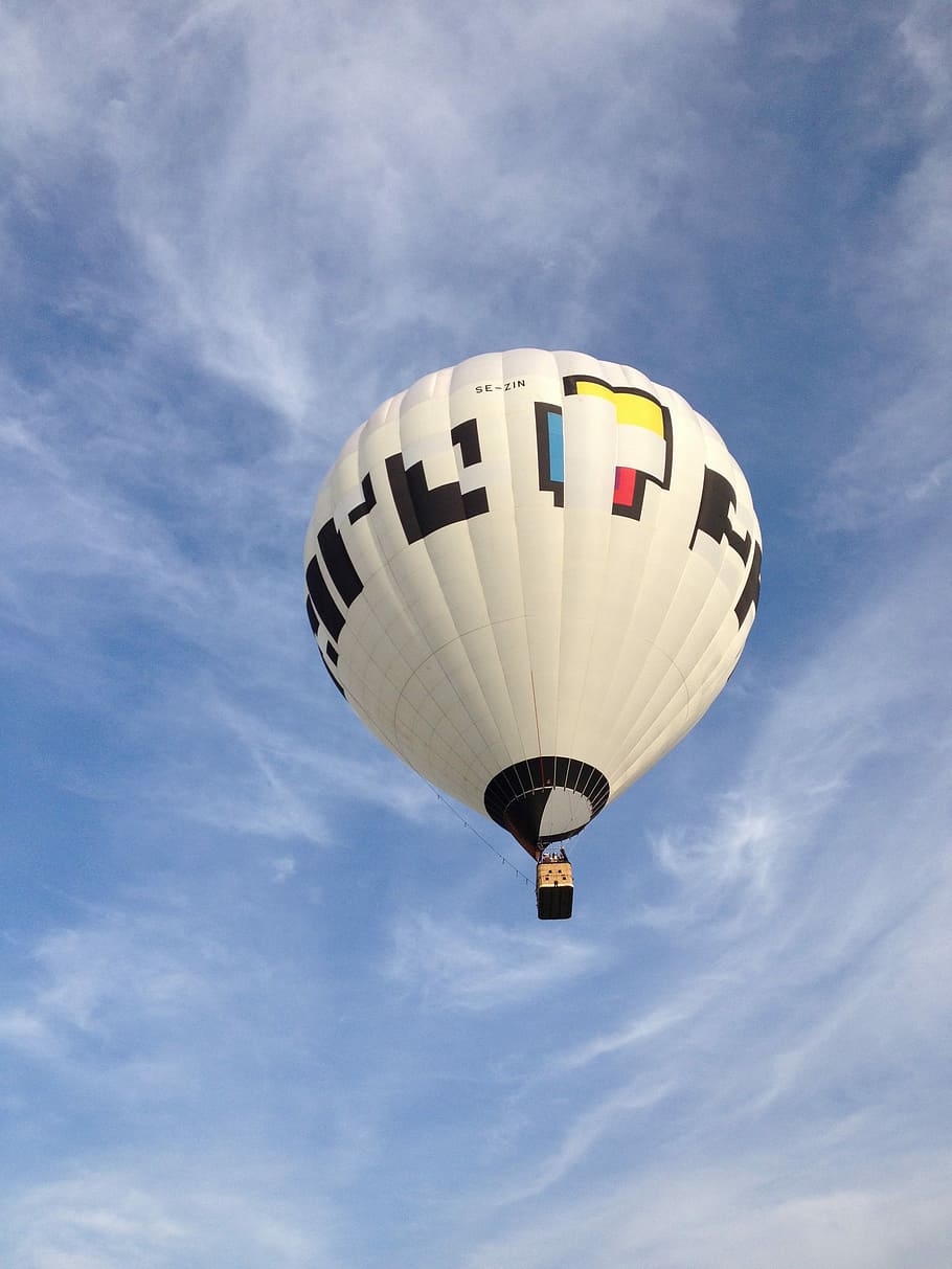 Air, Balloon, Fly, Sky, Blue, Adventure, ballooning, transportation HD wallpaper