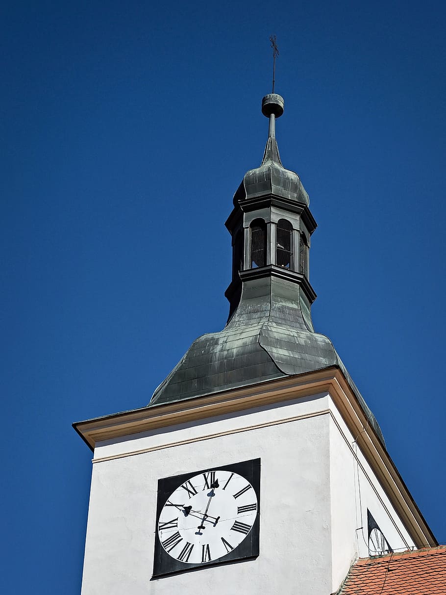 Church, Tower, Belfry, Clock, God, Time, steeple, architecture HD wallpaper