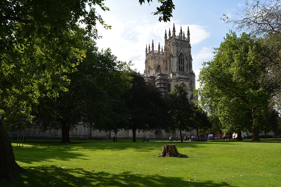 gothic, gothic english, york, england, architecture, historical, HD wallpaper