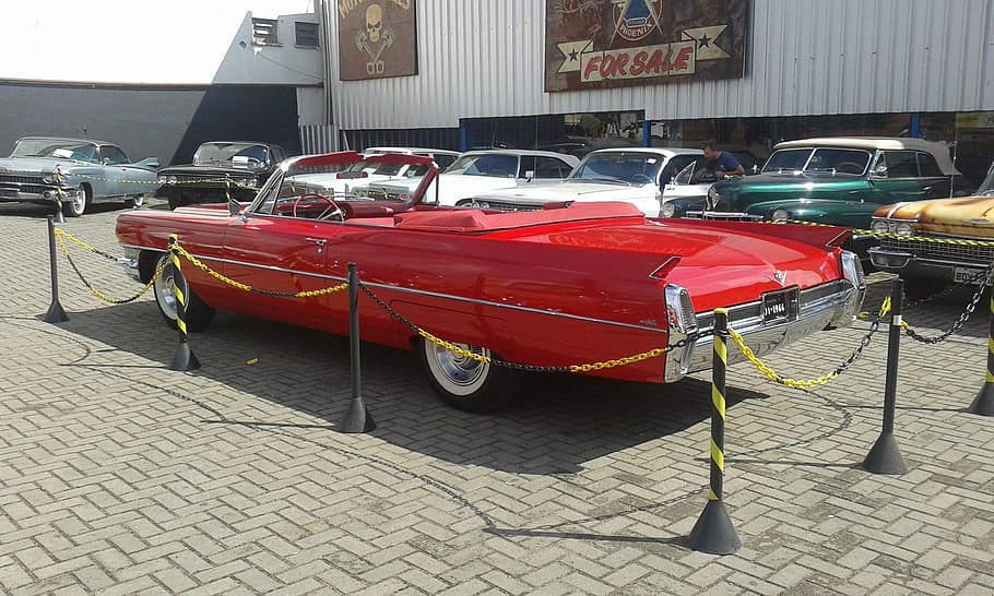 carroclassico, red, old vehicle, mode of transportation, motor vehicle HD wallpaper