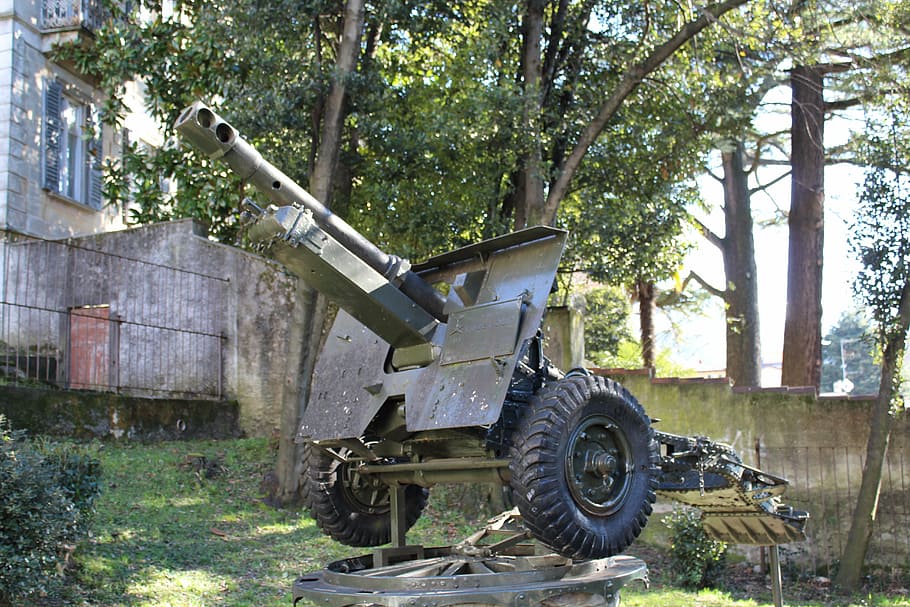 weapon, weapons, conflict, cannon, the second world war, armaments HD wallpaper
