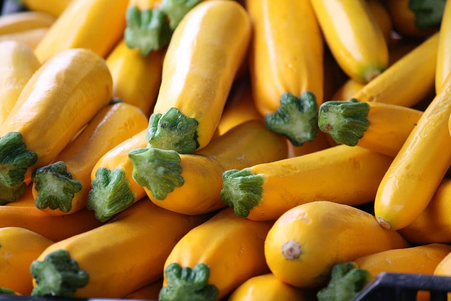 Yellow Squash, Vegetables, food and drink, healthy eating, banana HD wallpaper