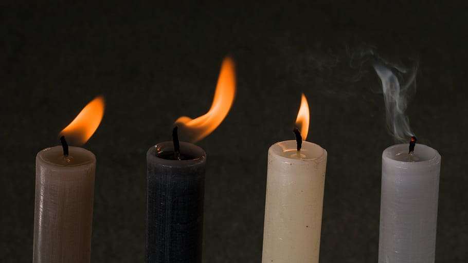 candles, light, candlelight, atmospheric, burning, fire, flame HD wallpaper