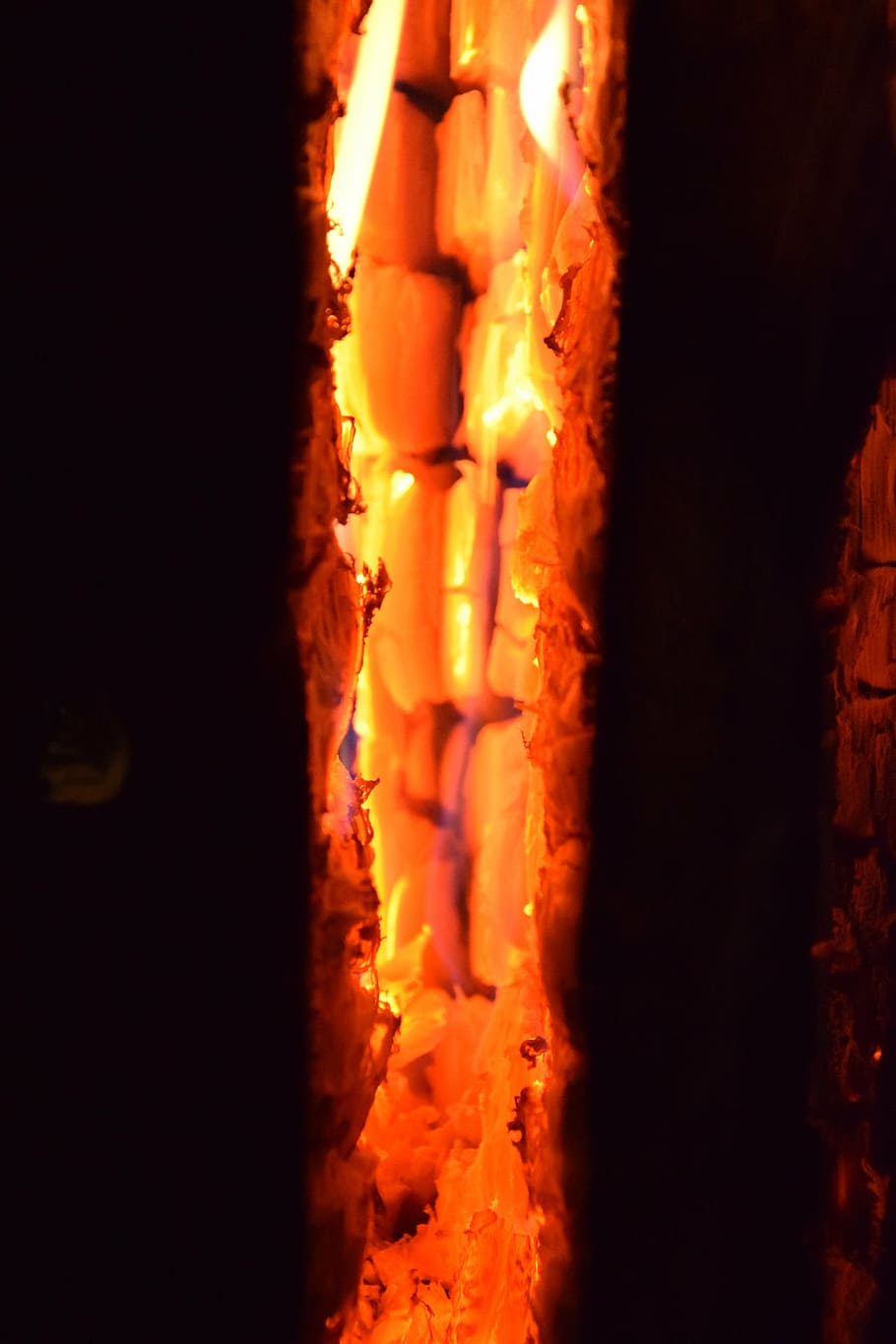 embers, fire, flame, burn, heat, warm, glow, burning, fire - natural phenomenon HD wallpaper