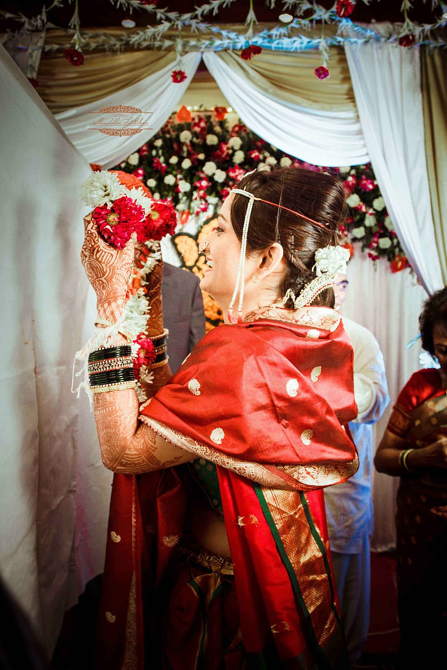 bride, woman, person, marriage, maharashtrian, marathi, wedding, HD wallpaper