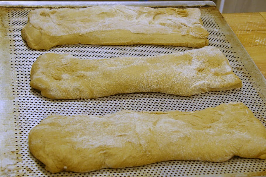 Ciabatta, Bread, Baked, Baker, Food, oven, bakes bread, craft HD wallpaper