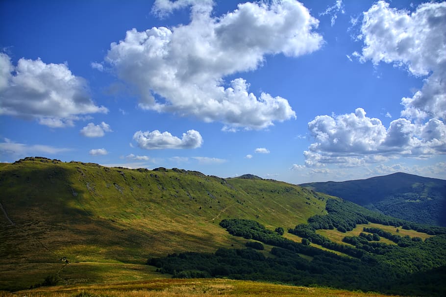 bieszczady, tarnica, beech berdo, mountains, the silence, poland HD wallpaper
