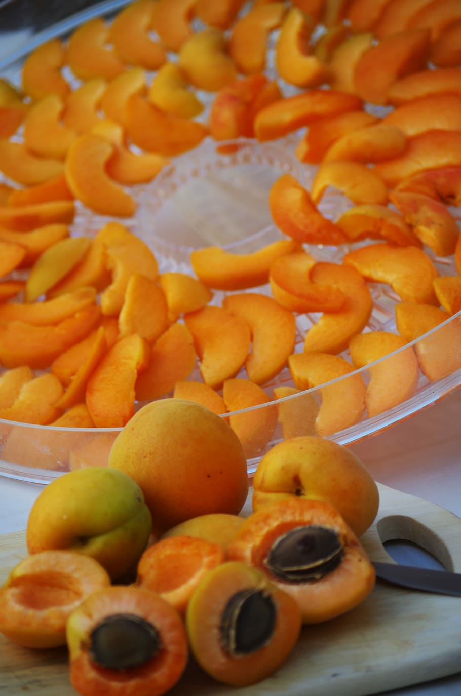 Apricots, Fruit, Orange, Pips, Sliced, drying, food and drink HD wallpaper