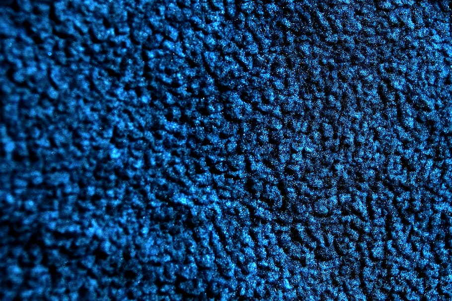 fabric, close, macro, blue, coarse, textile, surface, color HD wallpaper