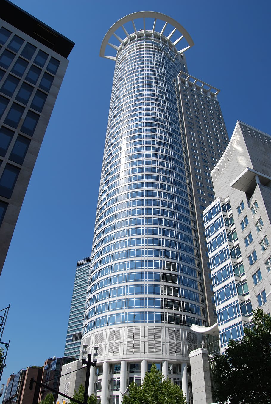 frankfurt main, skyscraper, building exterior, architecture HD wallpaper