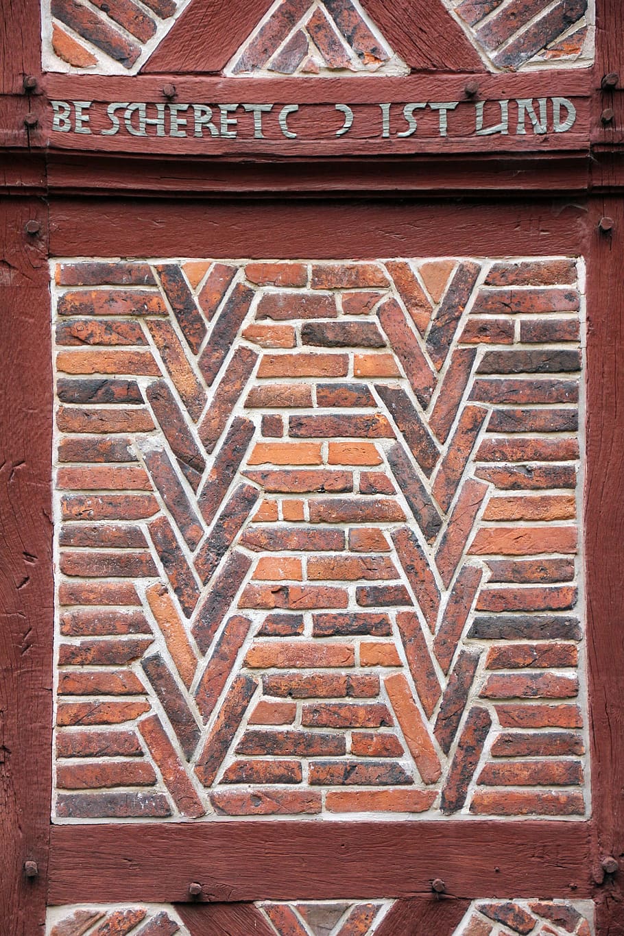 Building, Home, Truss, Pattern, Masonry, inscription, house inscription HD wallpaper