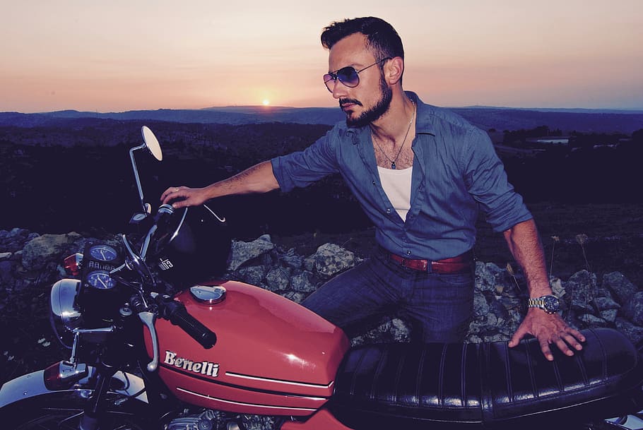 biker, benelli, 750, six, moto, motorcycles, dom, way, street HD wallpaper