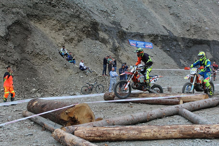 enduro, heniu, hard, mountains, bargaului, prologue, group of people HD wallpaper