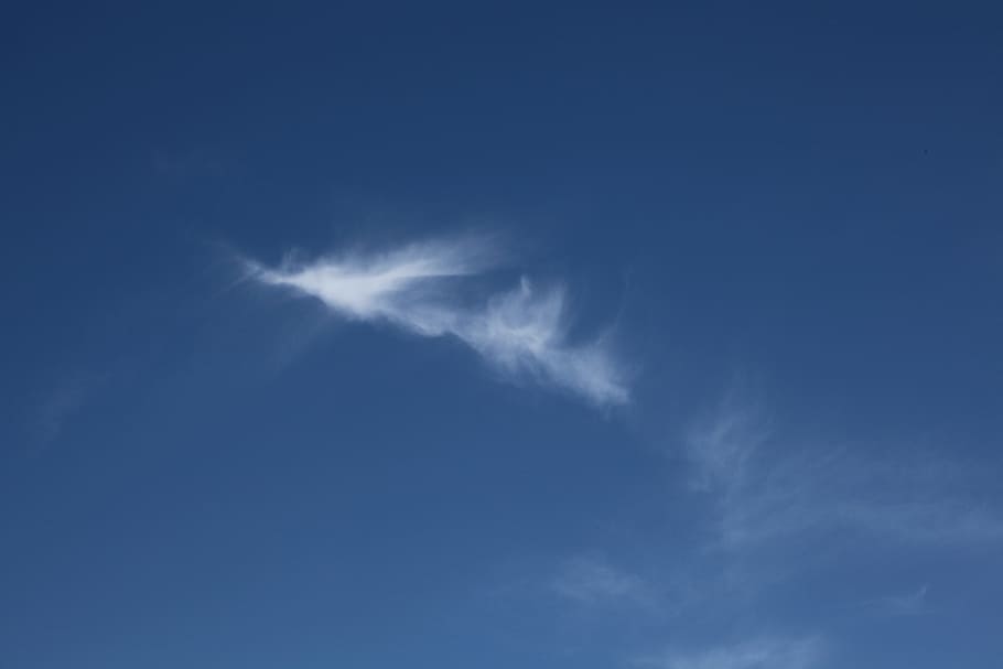 Cirrus, Clouds, Sky, Blue, Atmosphere, weather, cloudscape HD wallpaper