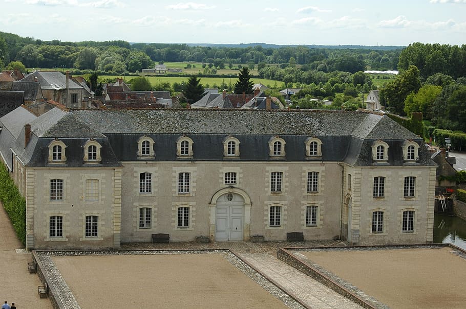 HD wallpaper: Chateau de Fontainebleau, France, Architecture ...