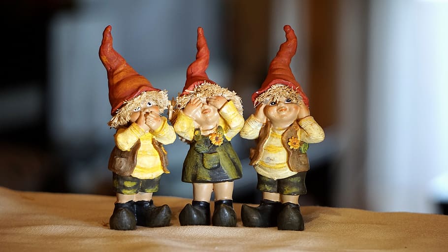 dwarf, figures, decoration, miniatures, human arm, human body part HD wallpaper