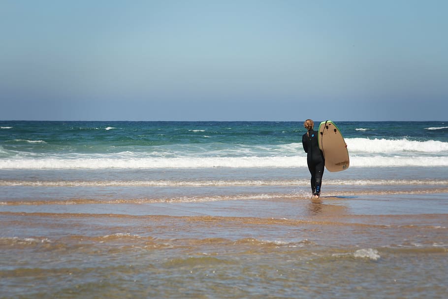 surf, ocean, sea, beach, water, summer, surfer, surfing, wave HD wallpaper