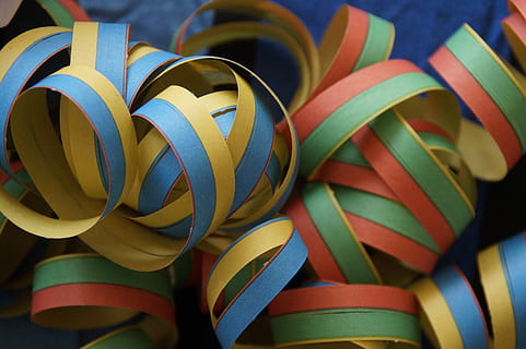 Streamer, Party, Decoration, Carnival, new year's eve, partyaritkel HD wallpaper