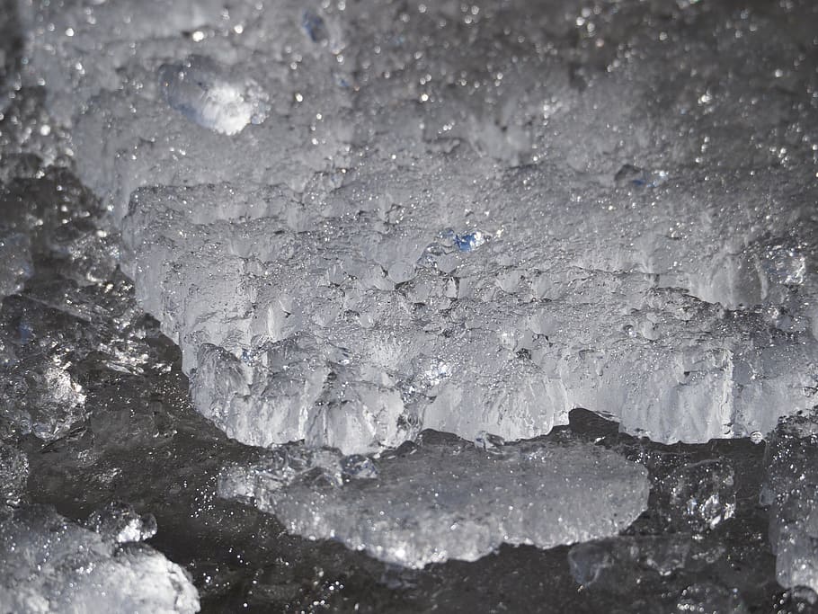ice, cold, frost, winter, sparkle, frozen, no people, water HD wallpaper