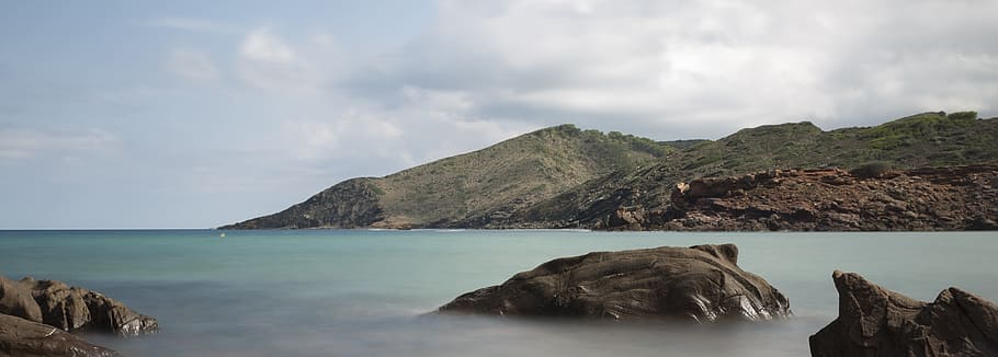 Sea, Rock, costa, water, nature, day, scenics, outdoors, no people HD wallpaper