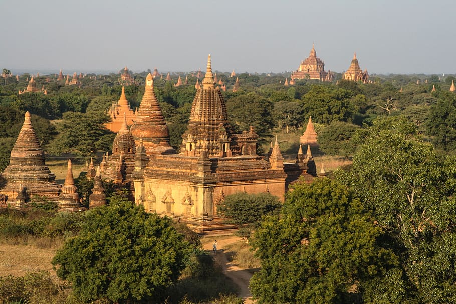 myanmar, burma, light, nice view, travel, pagoda, gold, religion HD wallpaper