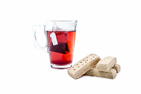 tea, cup, white, teabag, mug, glass, sweet, tasteful, crisp HD wallpaper