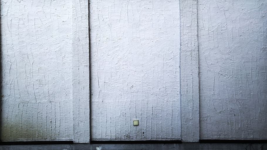 Minimalism, Wall, Outlet, White, Church, plaster, grass, architecture HD wallpaper