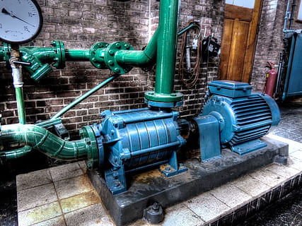 Centrifugal Pump, Industry, wervelstroompomp, impulspomp, fuel and power generation HD wallpaper