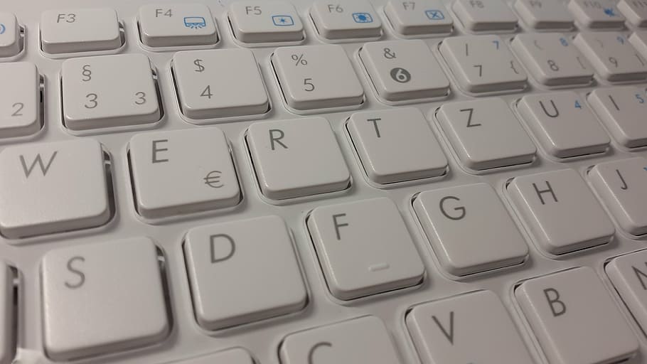 keyboard, keys, computer, input device, text, letters, leave HD wallpaper