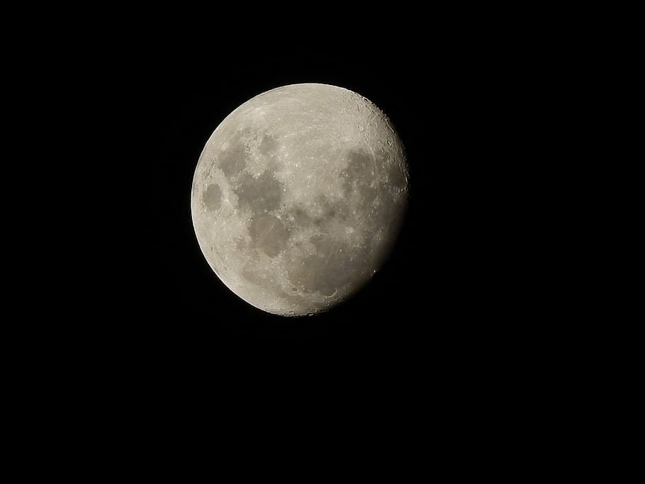 moon, sky, night, craters, ceu, night sky, astronomy, moon Surface HD wallpaper