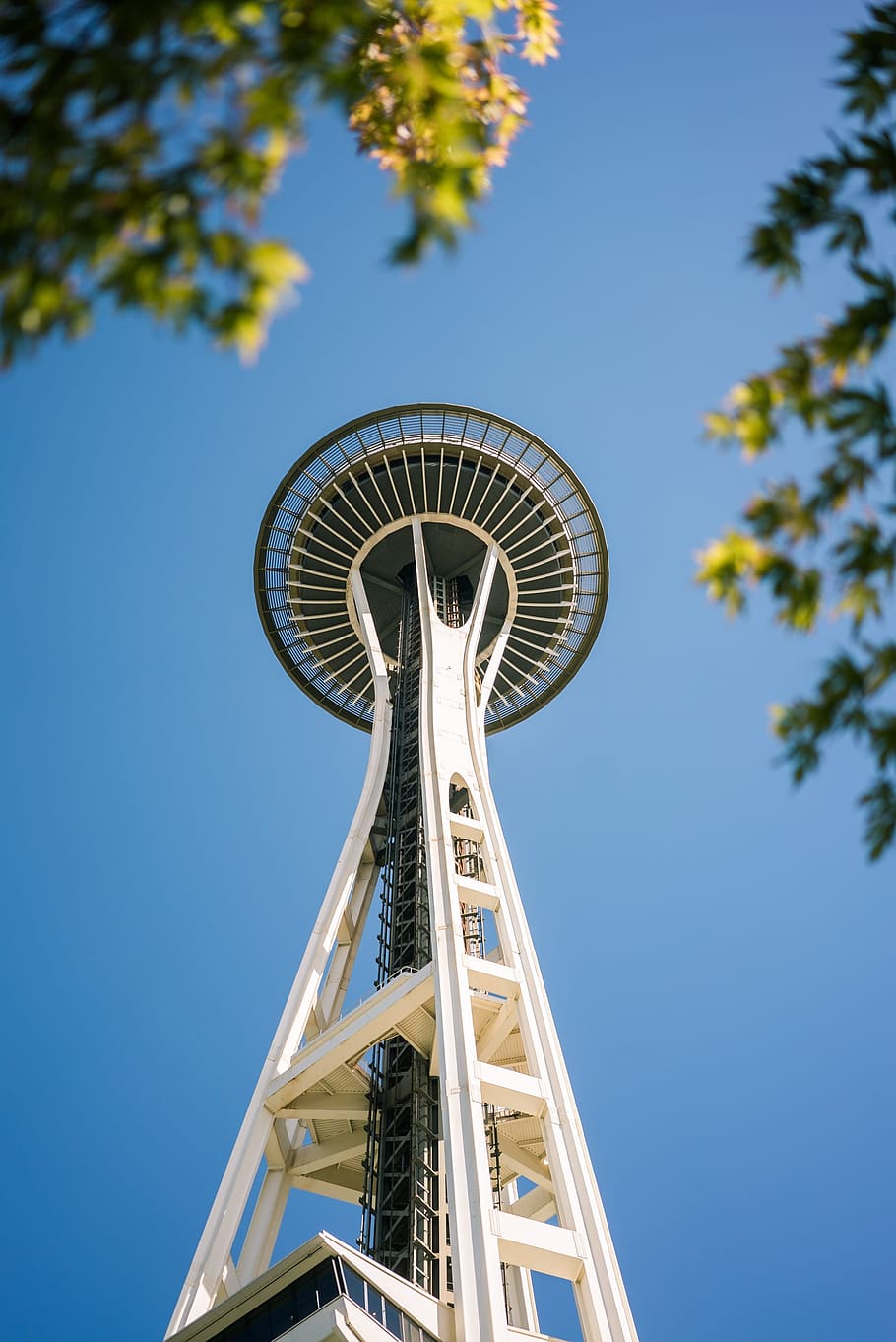 building, seattle, sky, space needle, tourist attraction, tower HD wallpaper