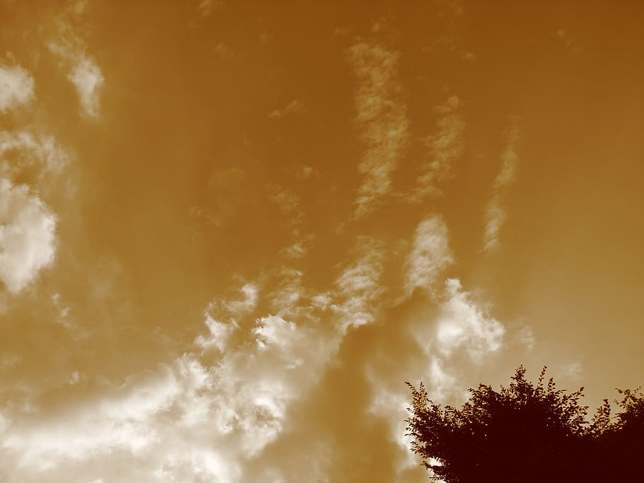 cloud, sky, clouds form, abendstimmung, evening sky, afterglow HD wallpaper