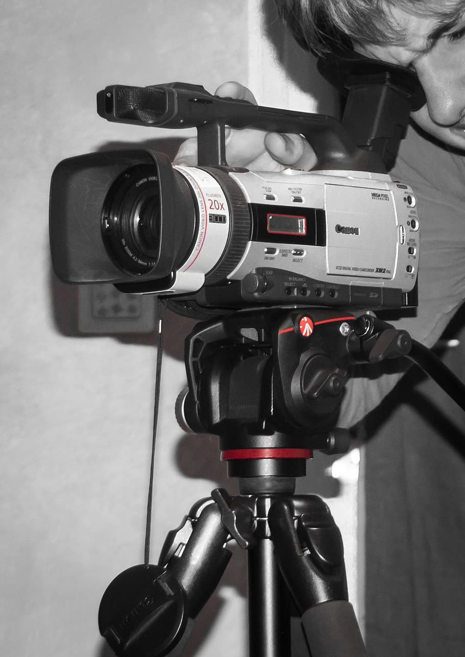 HD wallpaper: Film Camera, Video, video camera, avoid, filming, canon xm2