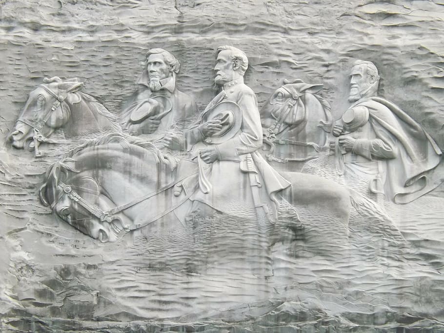 carving, stone, mountain, old, sculpture, carved, history, art HD wallpaper