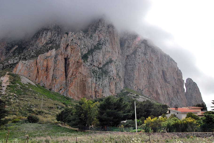 sicily, pohorie, mountain, rock, scenics - nature, beauty in nature HD wallpaper