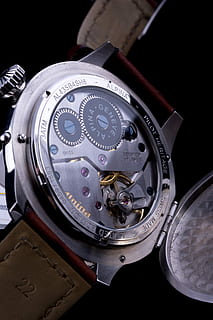 Watch, Jewel, Dial, Time, Minute, silver, clockwork, wrist watch HD wallpaper