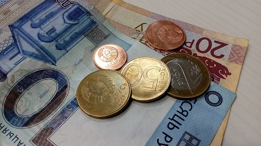 Ruble, Belarus, Trifle, currency, coin, finance, paper Currency HD wallpaper