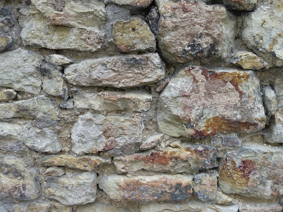 wall, stone, structure, old, stones, digital photography, full frame HD wallpaper