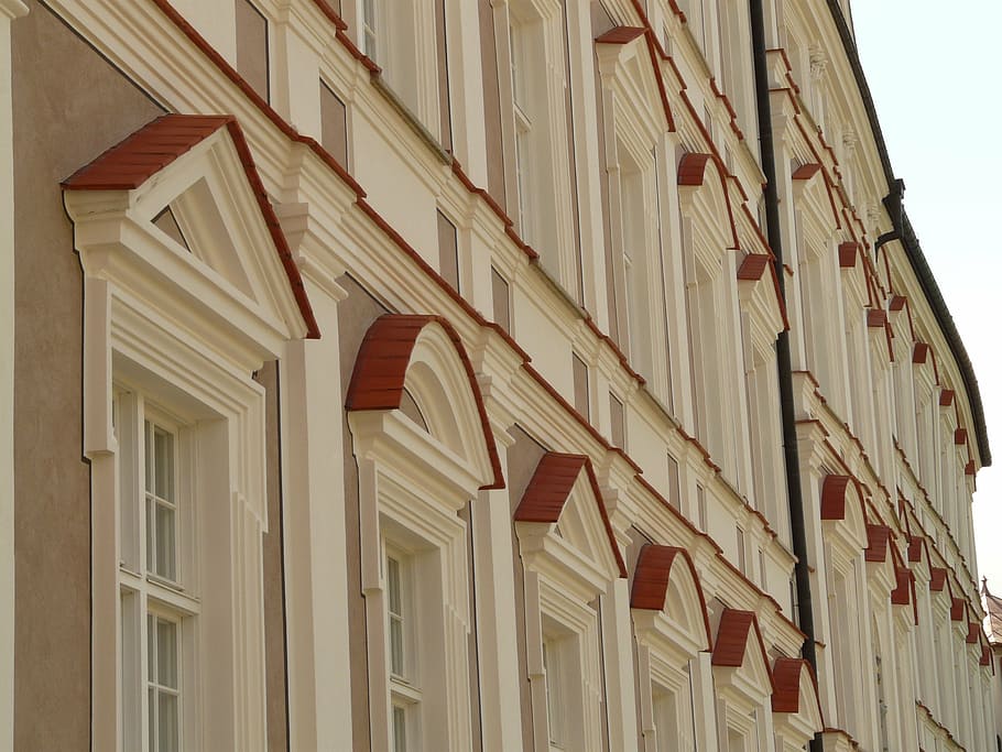 home, facade, window, building, roof plate, built structure HD wallpaper