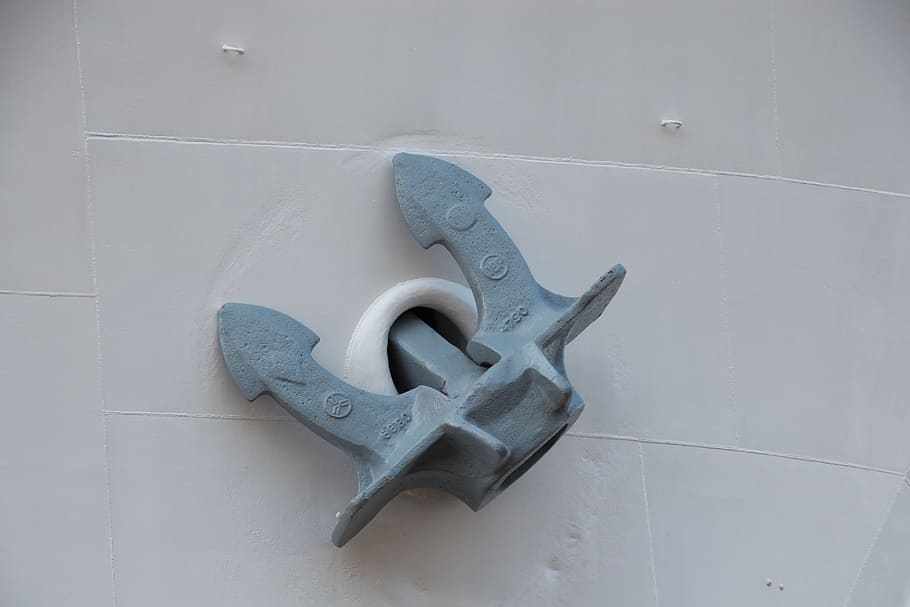 Anchor, Ship, Port, indoors, close-up, work tool, no people HD wallpaper