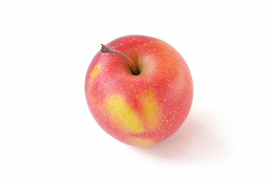 Fruit, Red Apple, Closeup, Nature, yellow, food, nutrition HD wallpaper