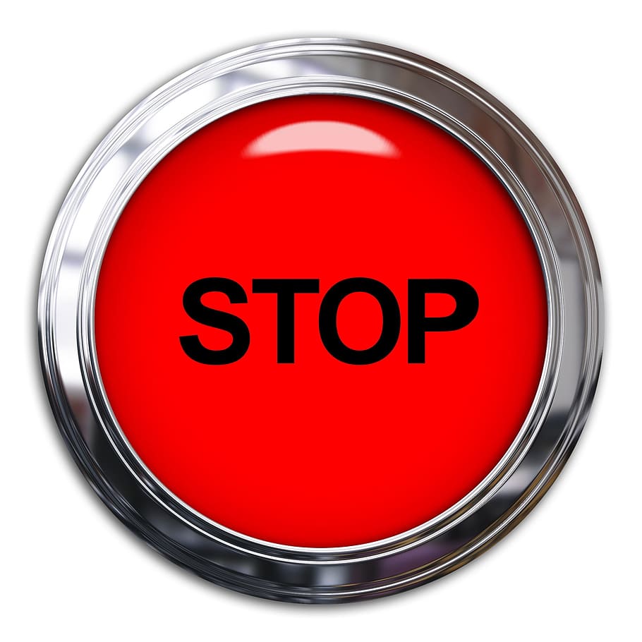 stop text, sign, button, light, red, symbol, warning, stop sign, HD wallpaper