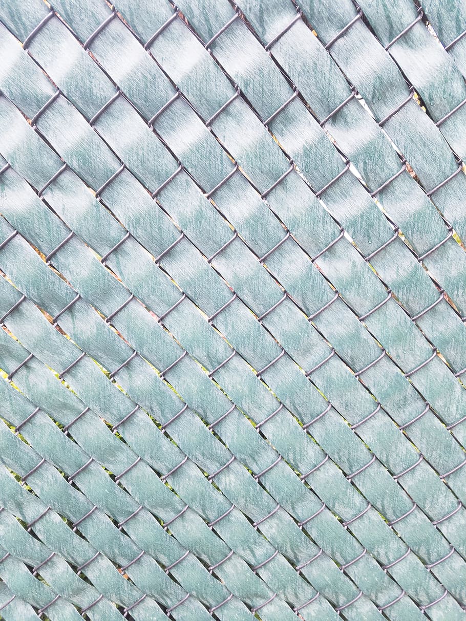 fence, weave, blue, background, pattern, woven, outdoor, design HD wallpaper